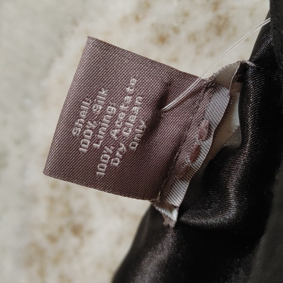 NWT'S Ann Taylor Black Tie Event Short Dupioni Silk Dress XS/S - Picture 16 of 16